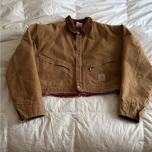 Carhartt WIP Re-worked Crop Jacket 46R fits women’s Medium oversized or Large